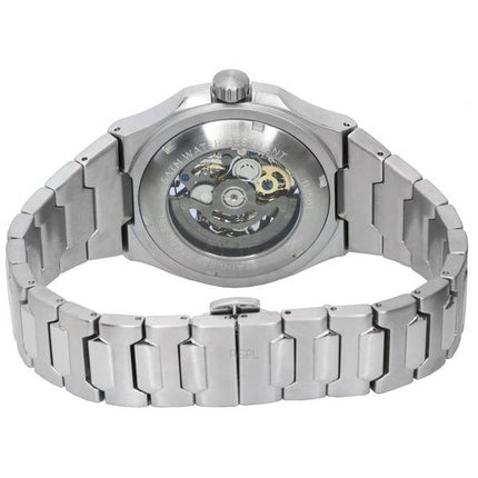 Ingersoll The Catalina Acier Inoxydable Squelette Cadran Noir Automatique I12501 Montre Homme