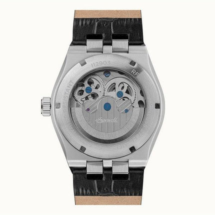 Montre pour homme Ingersoll The Broadway Dual Time avec cadran squelette noir automatique I12903