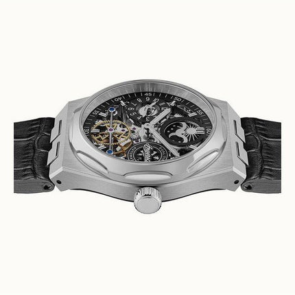 Montre pour homme Ingersoll The Broadway Dual Time avec cadran squelette noir automatique I12903