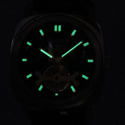 Ingersoll The Nashville Bracelet en cuir Bleu Open Heart Cadran Automatique I13001 Montre Homme