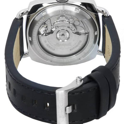 Ingersoll The Nashville Bracelet en cuir Gris Cadran à cœur ouvert Automatique I13002 Montre pour homme