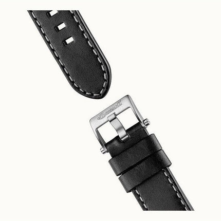 Montre pour homme Ingersoll The Vert avec bracelet en cuir squelette et cadran noir automatique I14301
