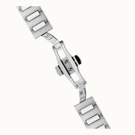 Montre pour homme Ingersoll The Ollie en acier inoxydable avec cadran squelette noir automatique I14501