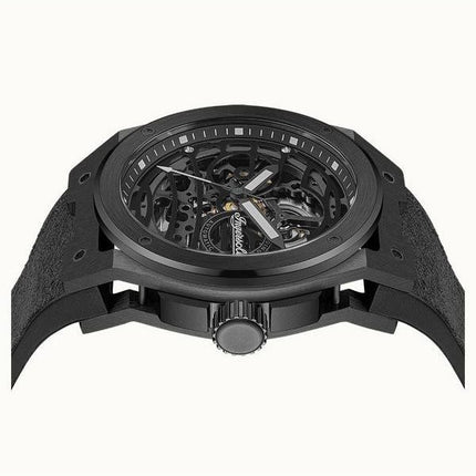 Montre automatique pour homme Ingersoll The Springfield à cadran squelette noir I15201