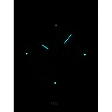 Montre pour homme Iron Annie 100 Jahre Bauhaus avec bracelet en cuir et cadran blanc automatique 50661