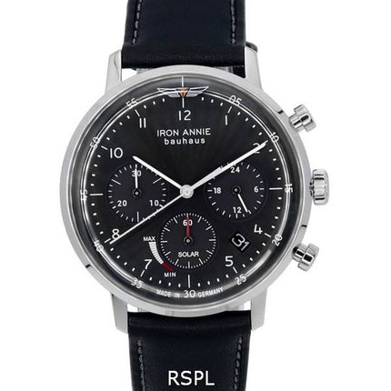 Montre Homme Iron Annie Bauhaus Chronographe Cadran Noir Solar 50862