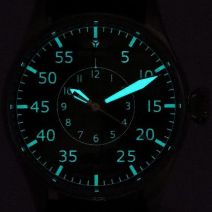 Iron Annie Cockpit Flight Control Cadran Noir Automatique 51562 Montre Homme
