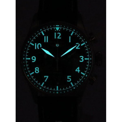 Montre Homme Iron Annie Flight Control Chronographe Cadran Noir Quartz 51862