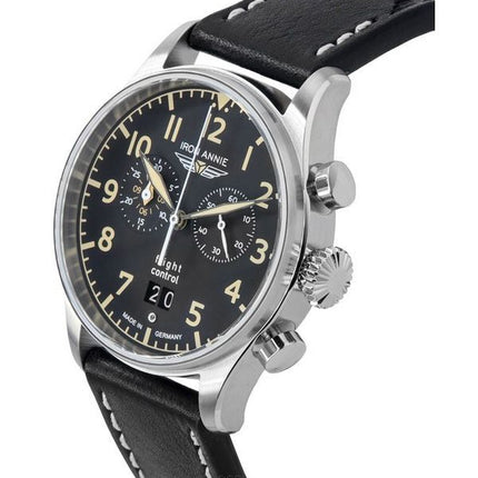 Montre Homme Iron Annie Flight Control Chronographe Cadran Noir Quartz 51862