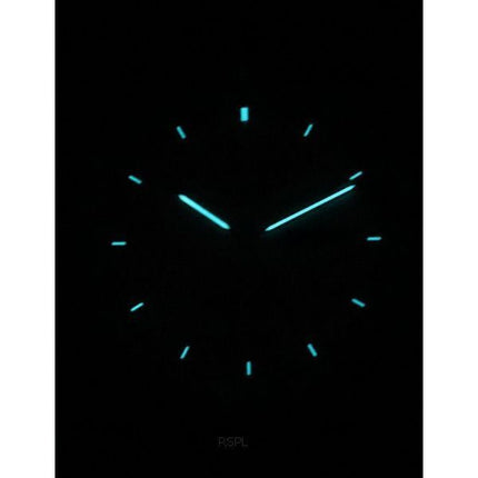 Montre pour homme Iron Annie G38 Dessau avec bracelet en cuir et cadran argenté automatique 53661 100M