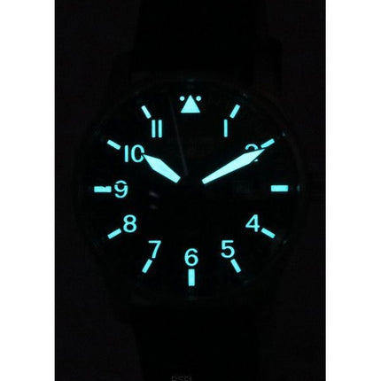 Montre Homme Iron Annie F13 Tempelhof édition Spéciale GMT Bracelet en Cuir Cadran Noir Quartz 56442