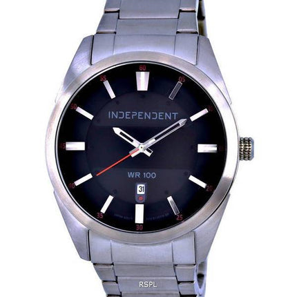 Indépendant Acier Inoxydable Gris Cadran Quartz IB5-314-51.G 100M Montre Homme
