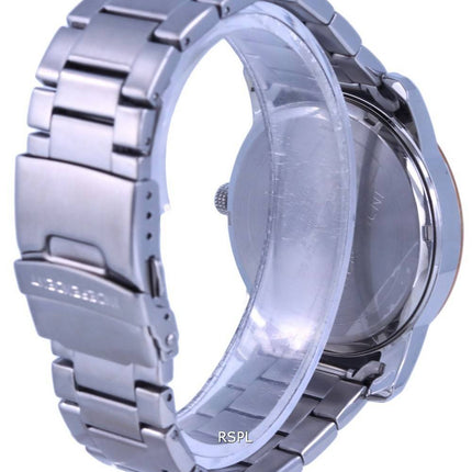 Montre pour homme Independent en acier inoxydable avec cadran blanc et quartz IB5-438-11.G 100M