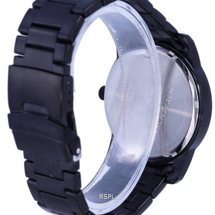 Montre pour homme Independent en acier inoxydable avec cadran noir et quartz IB5-446-53.G 100M