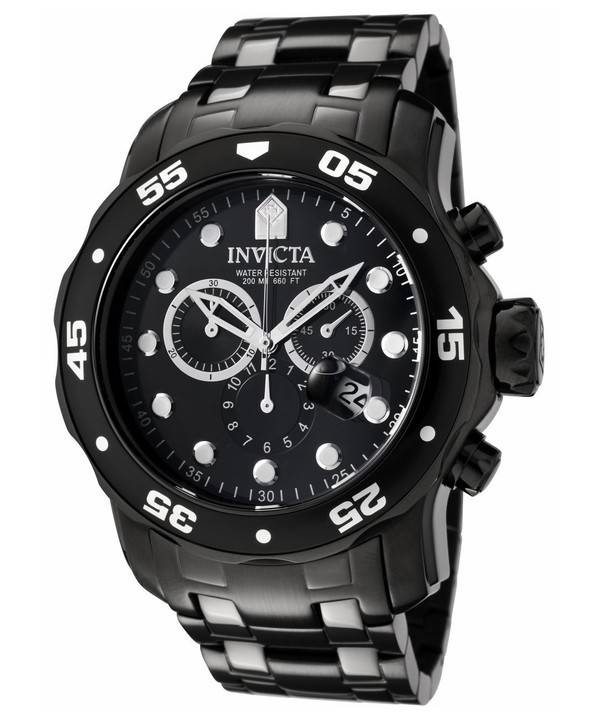 Invicta Pro Diver Chronograph 200M 0076 montre homme