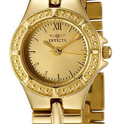 Montre Invicta Wildflower Collection Gold Tone 0137 féminin