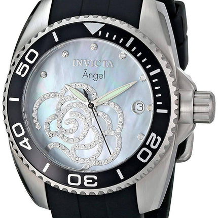 Montre Invicta Angel zircon cubique fleur Quartz 0487 féminin