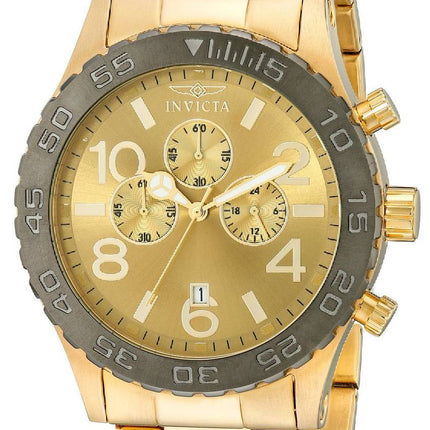 Invicta spécialité chronographe or ton 15160 montre homme