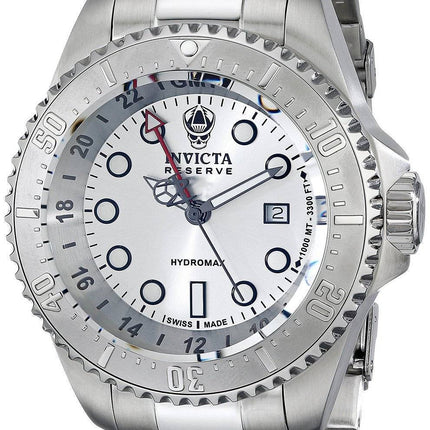Montre réserve Invicta Silver Hydromax inox 16958 hommes cadran