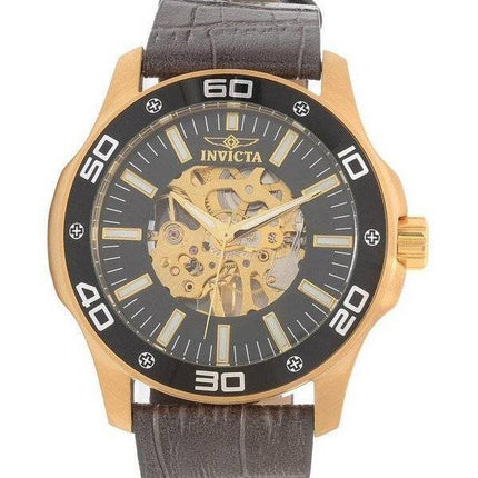 Montre Invicta spécialité cadran squelette noir INV17261/17261 masculine