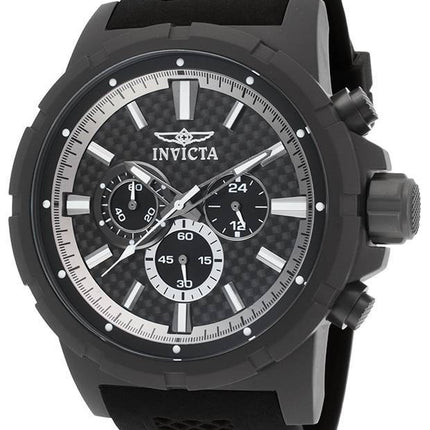 Invicta-22 TI titane chronographe cadran noir 20453 montre homme