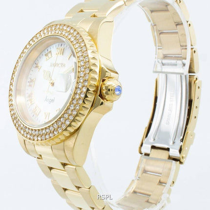 Montre Femme Invicta Angel 22875 Diamond Accents Quartz 200M