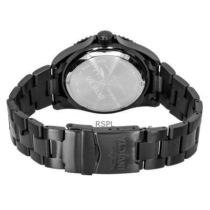 Montre homme Invicta Pro Diver Zager Exclusive, acier inoxydable, cadran noir, quartz, 23402, 200 m
