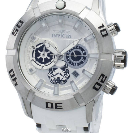 Montre Homme Invicta Star Wars Stormtrooper 26552 Chronographe Quartz 100M