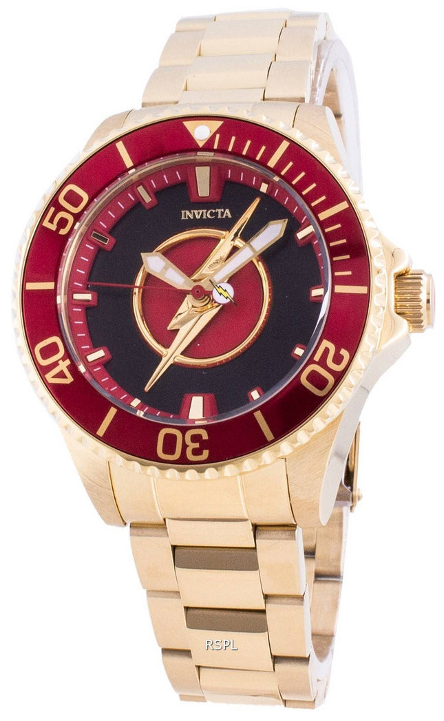Montre Invicta DC Comics Flash 26907 Edition Limitée Automatique 200M pour Femme