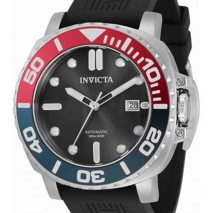 Montre pour homme Invicta Pro Diver cadran noir deux tons en acier inoxydable automatique 34317 100M
