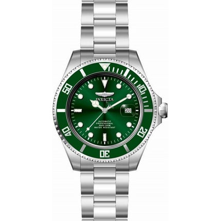 Montre Homme Invicta Pro Diver Cadran Vert Acier Inoxydable Automatique 35719 200M