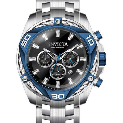 Montre Homme Invicta Bolt Chronographe Cadran Noir Quartz 38572 100M