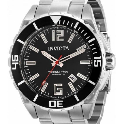 Invicta Pro Diver Tritium T100 Cadran Noir Automatique 39416 100M Montre Homme