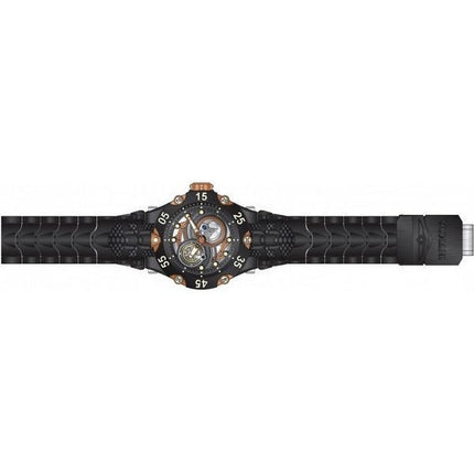 Montre pour homme Invicta Reserve Venom Cobra, bracelet en silicone, bronze à  canon et cadran marron, automatique 43917 200M