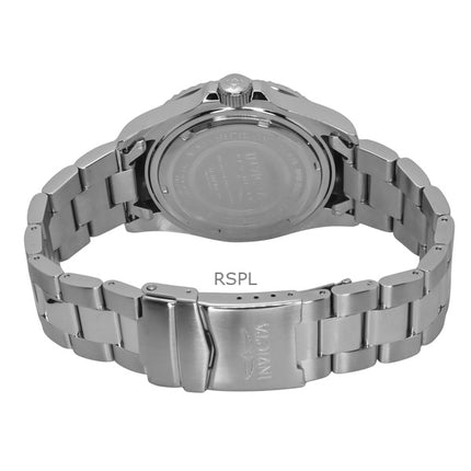 Montre homme Invicta Pro Diver en acier inoxydable, cadran noir, lunette Pepsi, quartz, 44708, 100 m