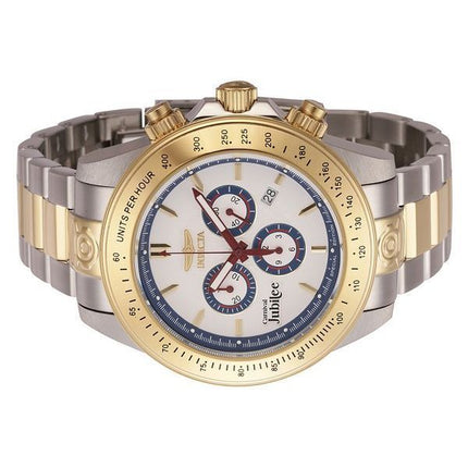 Montre pour homme Invicta Cruiseline Chronograph Limited Edition avec cadran blanc et quartz 46145 200M
