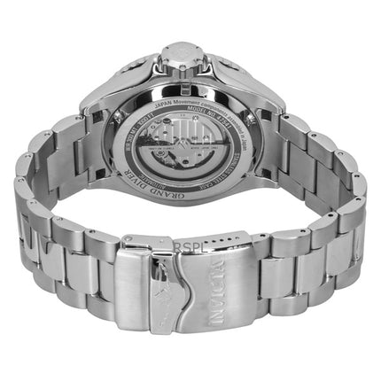 Montre Invicta Grand Diver GMT en acier inoxydable avec cadran turquoise automatique 47541 300M pour homme