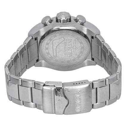 Montre Invicta Racing Chronographe Acier Inoxydable Cadran Blanc Quartz 47746 Homme