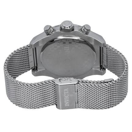 Montre Invicta Racing Chronographe Acier Inoxydable Cadran Rouge Quartz 47900 Homme