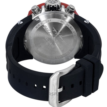 Montre homme Invicta Venom Hydra GMT chronographe bracelet silicone cadran noir quartz 48237 200 m