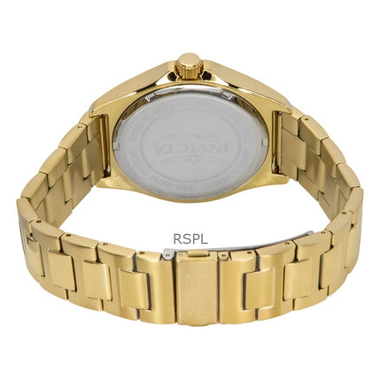 Montre homme Invicta Racing en acier inoxydable doré, cadran vert, quartz, 48870