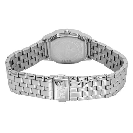 Montre Invicta Wildflower pour femme, cadran argenté, acier inoxydable, quartz, 48957