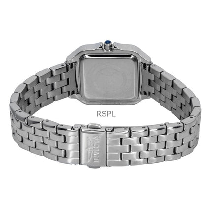 Montre Invicta Angel pour femme, acier inoxydable, cadran argenté, quartz, 48994