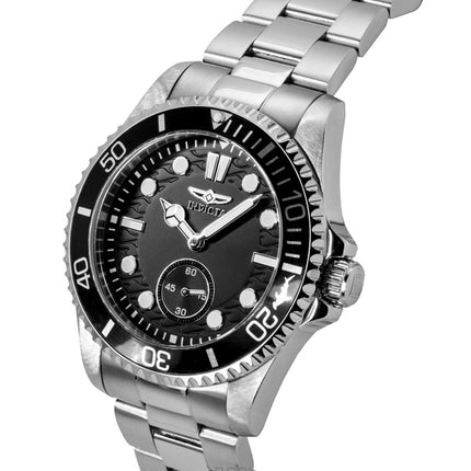 Montre homme Invicta Pro Diver 49421, cadran noir, quartz, étanche à 100 m, acier inoxydable