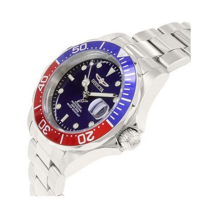 Invicta Pro pilote automatique 300M cadran bleu INV5053/5053 montre homme