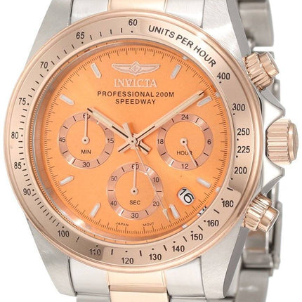 Invicta Professional 200M Speedway Chronographe Or Rose ton 6933 montre homme