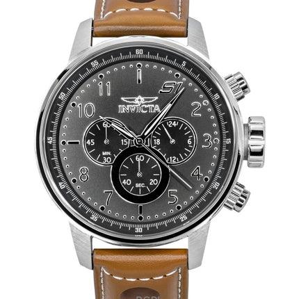 Montre homme Invicta S1 Rally Zager Exclusive Chronographe Bracelet cuir Quartz 90102 100M