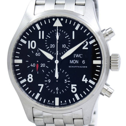 Montre chronographe automatique IW377710 masculin IWC Pilot