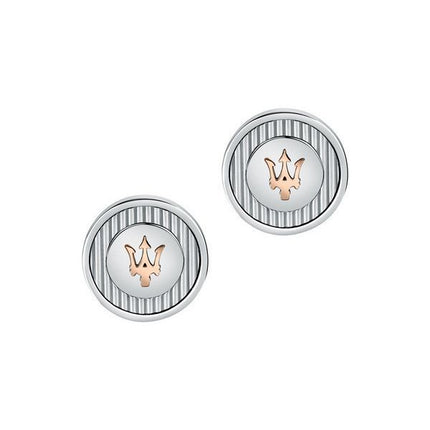 Maserati Jewels Boutons de manchette en acier inoxydable JM121ATK14 pour homme