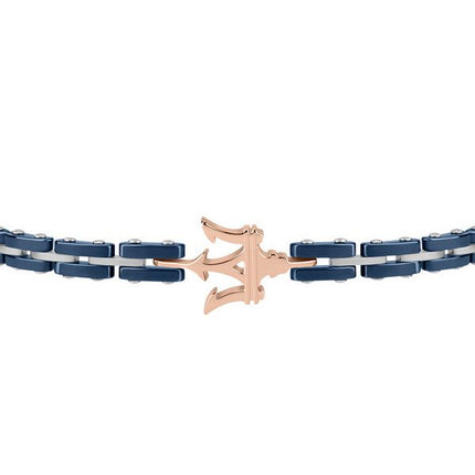Maserati Jewels Bracelet en acier inoxydable et céramique JM219AQH14 pour homme